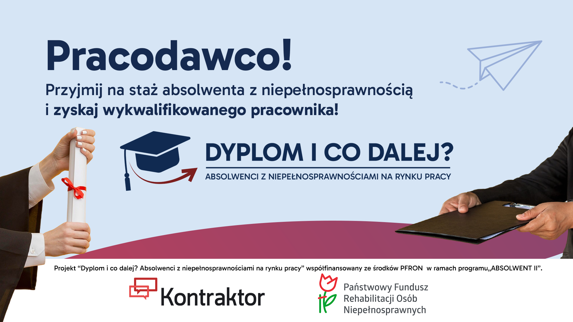 Zdjęcie artykułu Projekt „Dyplom i co dalej? Absolwenci z niepełnosprawnościami na rynku pracy”