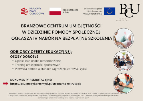 Zdjęcie artykułu RUSZYŁ IV NABÓR NA BEZPŁATNE SZKOLENIA