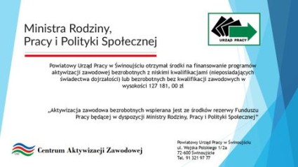 Zdjęcie artykułu Środki na finansowanie programów aktywizacji zawodowej bezrobotnych z niskimi kwalifikacjami i bez kwalifikacji zawodowych.