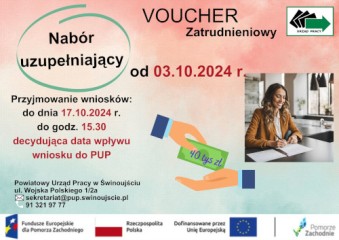 Zdjęcie artykułu Uwaga Pracodawco!  Masz szansę skorzystać z Vouchera Zatrudnieniowego!