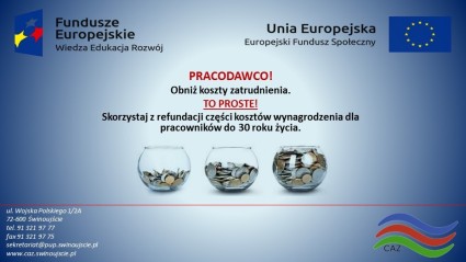 Zdjęcie artykułu PRACODAWCO! OBNIŻ KOSZTY ZATRUDNIENIA